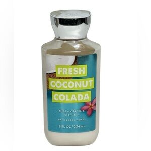 Bath and Body Works Fresh Coconut Colada 8oz Body Lotion Shea & Vitamin E New